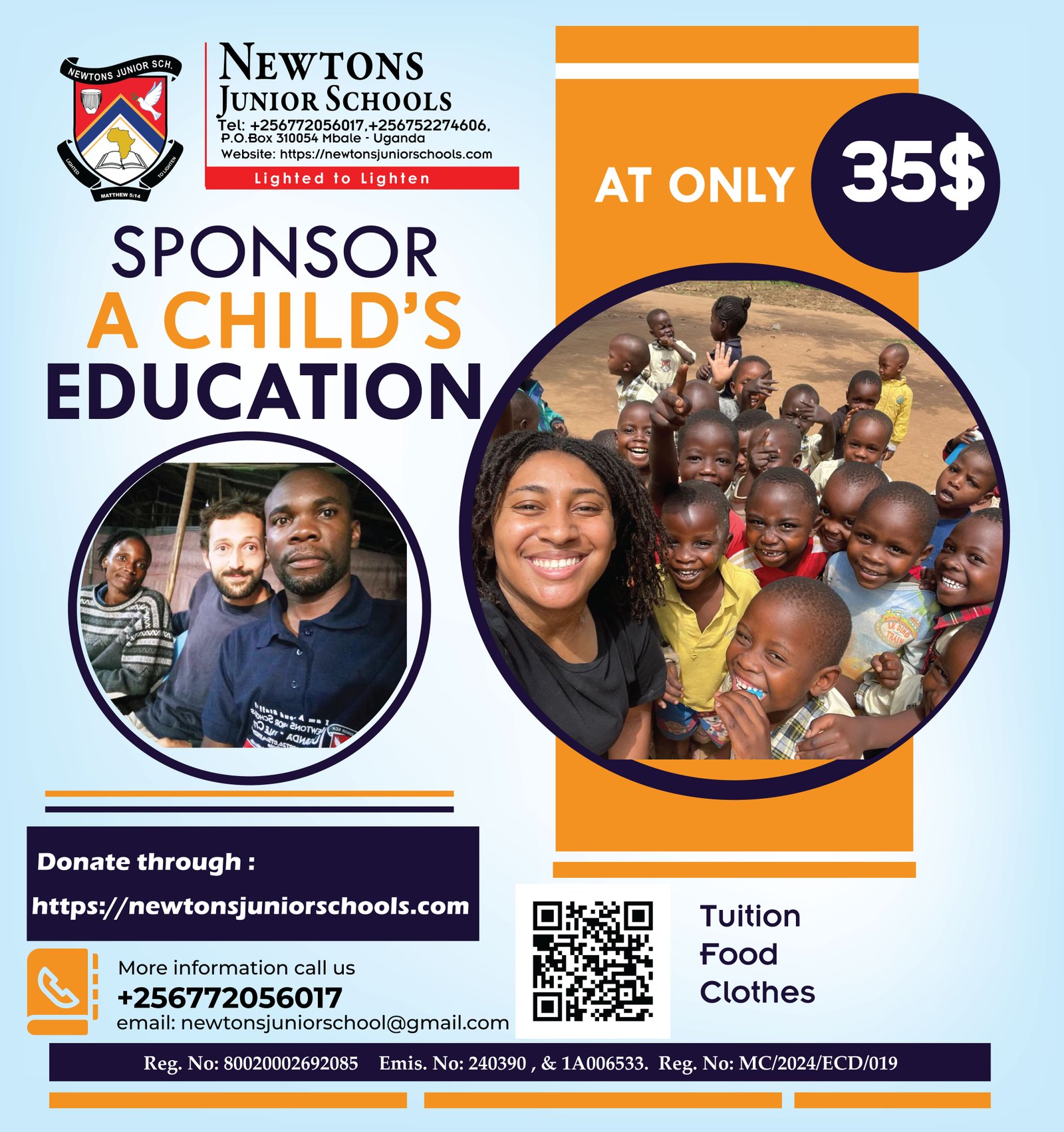 Give a Child a Chance to Learn, Grow and Dream